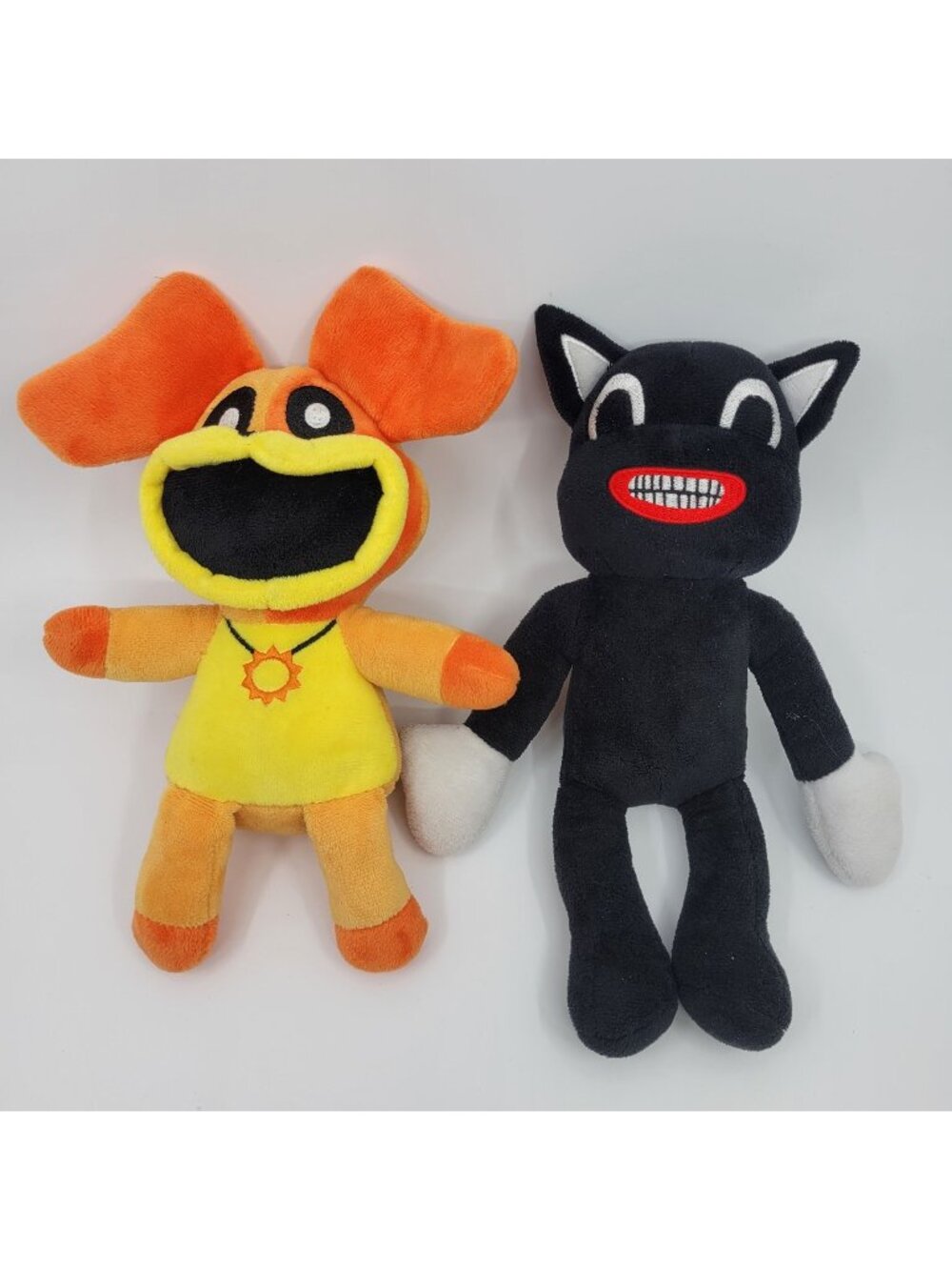 Poppy Playtime Smiling Critters DogDay & KATOOM Siren Head Black Cat Plush